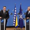 Šta je tražio Bećirović u Briselu:  Aktivnija uloga NATO-a u BiH s fokusom na jedan cilj