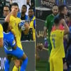 Novi skandalozan potez Ronalda: Dobio je crveni karton pa krenuo udariti sudiju