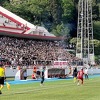 Ultrasi s posebnim transparentom pružaju podršku Zrinjskom u derbiju protiv Veleža