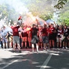 Horde zla uz pjesmu i veliko policijsko osiguranje krenule ka stadionu Grbavica