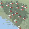 Još danas ljetne temperature, a sutra poslijepodne stiže drastična promjena vremena