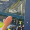 Nogometaš Željezničara skinuo parolu koju su na tribini ostavile Horde zla