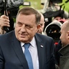 Milorad Dodik i Miloš Lukić stigli u Sud BiH u pratnji političara iz RS-a