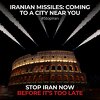 Skandalozna izraelska propaganda: Objavili poster u kojem sugerišu da bi Iran mogao napasti Evropu