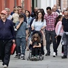 Turisti preplavili Baščaršiju, iskoristili dan za šetnju i druženje u baštama kafića