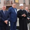 Dodik, Cvijanović i Višković stigli na ceremoniju otvorenja Arnaudija džamije u Banjoj Luci