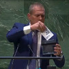 Bizaran nastup ambasadora Izraela pri UN-u: Pocijepao povelju i spominjao Hitlera
