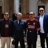 Vincent Tan stigao na stadion "Asim Ferhatović Hase", upriličen mu svečani doček