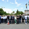 Dodikovi simpatizeri stigli pred Sud BiH, među njima i predstavnici SNSD-a