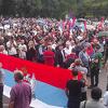 U Podgorici prosrpski protesti zbog rezolucije o Srebrenici, uzvikuju "Izdaja, izdaja"