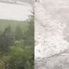Snažno nevrijeme pogodilo okolinu Tuzle, padala jaka kiša uz led