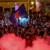 Zagreb sklonio dugine zastave iz centra grada zbog Dinamove proslave duple krune