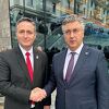 Bećirović objavio da se u Švicarskoj susreo s Plenkovićem, Zelenskim i Kamalom Harris