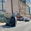 Sarajevo: Prevrnuo se automobil na Pofalićima, intervenisala i Hitna pomoć