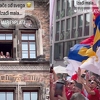 Navijači Srbije u centru Münchena zapjevali svatovski hit, orilo se "Izađi mala"