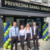 Privredna banka Sarajevo na prvoj lokaciji u Živinicama