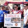 Navijači Hrvatske provociraju Italijane na Euru: Janje je bolje od tjestenine