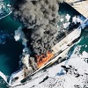 Makarska: Jahta koju je progutala vatra koštala tri miliona eura, posada napustila brod na vrijeme