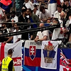 Navijači Slovačke istakli zastavu Kosova u bojama Srbije, ispisali i spornu poruku