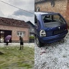 Mjesto Bošnjaci u Hrvatskoj pogodilo zastrašujuće nevrijeme: Desetine uništenih kuća i automobila