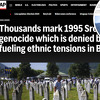 Svjetski mediji o Srebrenici: Jedini priznat genocid u Evropi od Holokausta, a Srbi ga negiraju