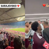 Mirvić podijelio snimak iz lože nakon prolaska Sarajeva, u svlačionici odzvanjao čuveni hit