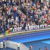 Izraelska himna izviždana na početku olimpijskog turnira, dočekala ih poruka o Palestini
