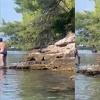 Incident na hrvatskom otoku, Bosanki upućen niz uvreda i pogrdnih riječi