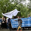 Zdravstveni radnici u Sarajevu izašli na proteste: "Ostajemo ovdje dok se ne ispuni naš zahtjev"