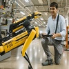 Robotski pas je dio radne snage u fabrici kompanije Jaguar Land Rover
