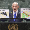 Netanyahu u UN-u prikazao karte koje ilustruju blagoslov i prokletstvo: Etiketirao i "divljake"
