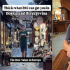 Amerikanac otkrio šta je sve dobio za 20 eura u BiH: Posljednje mjesto gdje još uvijek možete jeftino proći