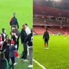 McGregor demonstrirao nogometne vještine, pridružile mu se i Arsenalove zvijezde