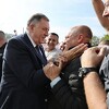 Dodik stigao na suđenje, ponovo su ga dočekali brojni simpatizeri