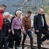 Ursula von der Leyen stigla u Jablanicu, obilazi poplavljena i uništena područja