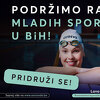 SARA voda podržava mlade sportiste u BiH: Dio prihoda za razvoj plivačkih klubova