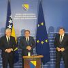 Press konferencija lidera Trojke, SNSD-a i HDZ-a