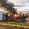 Crni dim iznad Moskve: U napadu ukrajinskih dronova pogođeno nekoliko objekata