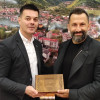 Načelnik Jablanice ugostio Hasana Salihamidžića i uručio mu prigodan poklon