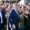 Milorad Dodik stigao u Sud BiH, pristalice ga dočekale uz poruku: "Uz tebe smo predsjedniče"