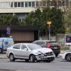 Saobraćajna nesreća u Nedžarićima izazvala velike gužve, jedan automobil završio na trotoaru