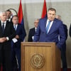 Obraćanje lidera Trojke, HDZ-a i SNSD-a nakon sastanka u Banjoj Luci
