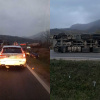 Saobraćajna nesreća kod Zenice, kamion se prevrnuo nakon sudara s automobilom