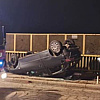 Težak udes u Banjoj Luci: Automobil završio na krovu, jedna osoba povrijeđena