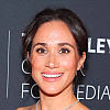 Meghan Markle zablistala u crnoj haljini bez naramenica, princ Harry nije bio uz nju