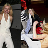 Kćerka Clinta Eastwooda snimljena nakon noćnog provoda, pala je prilikom ulaska u automobil