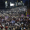 Na sinoćnjim demonstracijama u Beogradu okupilo se više od 100.000 građana