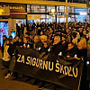 Zagreb: Više od hiljadu građana u protestnoj šetnji nakon tragedije u osnovnoj školi