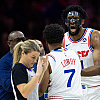 Bruka za NBA ligu: Pogledajte kako je Embiid fizički krenuo na sutkinju, jedva ga zaustavili