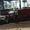 Vogošća: Direktan sudar dva automobila, jedna osoba prevezena na KCUS